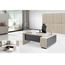 PROGRESS Γραφείο Αναστρέψιμη Γωνία Ντουλάπι Συρτάρι Ράφι Θέση Η Υ Απόχρωση Elm Grey c422016