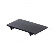 Δίσκος Μελαμίνης Sushi Tray 33x19x2 4cm με πόδια μαύρος Leone c422476