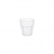 Ποτήρι πλαστικό PC Policarbonate Casablanca διάφανο πάγου 200ml Σετ 10 c422505