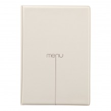 Menu PVC σειρά RISTO ιβουάρ με 2 φακέλους 2 καλύμματα για 10 σελίδες A4 21x29 7cm DAG Italy c422548
