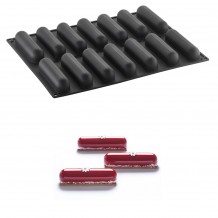 Αντικολλητικό καλούπι σιλικόνης 40x30cm 14 x Confy 12 8x3xΥ2 8cm 90ml Pavoni c422577 Αντικολλητικό καλούπι σιλικόνης 40x30cm 14 x Confy 12 8x3xΥ2 8cm 90ml Pavoni c422577