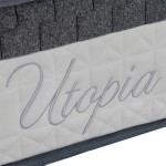 Στρώμα Utopia pakoworld pocket spring με ανώστρωμα aloe vera 30 32cm 160x200εκ c422802
