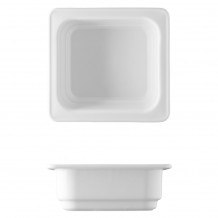 Δοχείο γαστρονομίας πορσελάνης GN1 6 17 6x16 2cm 6 5cm λευκό G BENEDIKT c423347