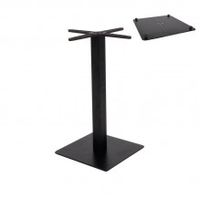 PRATO R Βάση Τραπεζιού 40x40cm H 73cm με ρεγουλατόρο Μέταλλο Βαφή Μαύρο 11 90kg SET 2τμχ c423450 PRATO R Βάση Τραπεζιού 40x40cm H 73cm με ρεγουλατόρο Μέταλλο Βαφή Μαύρο 11 90kg SET 2τμχ c423450