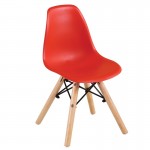 ART Wood Kid Καρέκλα Ξύλο PP Κόκκινο SET 4τμχ c423493