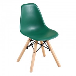 ART Wood Kid Καρέκλα Ξύλο PP Πράσινο SET 4τμχ c423495