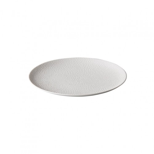 Πιάτο ρηχό πορσελάνης φ27 5cm Σειρά Polar λευκό Q AUTHENTIC Σετ 6 c423648