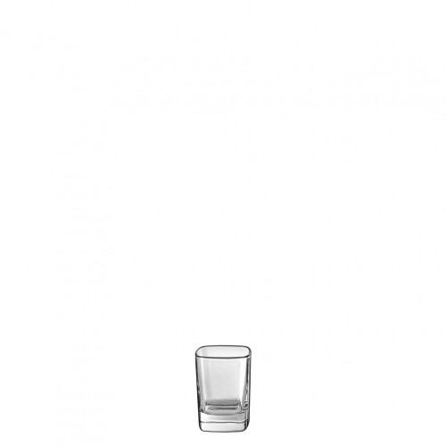 Γυάλινο Ποτήρι Λικέρ Σφηνάκι 5 5cl φ5x 4cm Tετράγωνο σχήμα Σειρά VIVA UNIGLASS Σετ 96 c423934