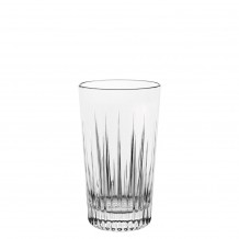 Γυάλινο ποτήρι σκαλιστό 42cl Σειρά Mix amp Go φ7 6xΥ14cm VIDIVI Σετ 12 c423968