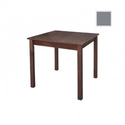 Ταβέρνας Τραπέζι Λυόμενο Κόντρα Πλακέ Οξιά Βαφή Εμποτισμού Λάκα Γκρι c424081