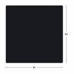 ΕΠΙΦΑΝΕΙΑ ΤΡΑΠΕΖΙΟΥ HPL HM5839 01 ΜΑΥΡΗ 80x80 εκ ΠΑΧΟΥΣ 12mm c424097