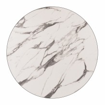 ΕΠΙΦΑΝΕΙΑ ΤΡΑΠΕΖΙΟΥ HPL HM5842 11 MARBLE WHITE GREY Φ69 εκ ΠΑΧΟΥΣ 12mm c424419