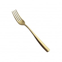 Πηρούνι Φαγητού 208mm Σειρά FLOW PVD ICE Gold 18 10 2 5mm Salvinelli Σετ 12 c424528