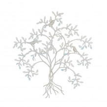 MARAM DECO ΤΟΙΧΟΥ ΜΕΤΑΛΛΟ ΛΕΥΚΟ 59 69x0 64xH64 77cm c424838