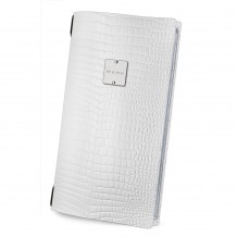 Menu δερμάτινο άσπρο 15.3x29.7cm c42486 Menu δερμάτινο άσπρο 15.3x29.7cm c42486