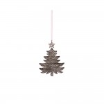 XMAS JOPHIE TREE ΚΡΕΜΑΣΤΟ ΔΕΝΤΡΟ ΑΛΟΥΜΙΝΙΟ ΝΙΚΕΛ 7x0 1xH10cm c424967