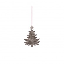 XMAS JOPHIE TREE ΚΡΕΜΑΣΤΟ ΔΕΝΤΡΟ ΑΛΟΥΜΙΝΙΟ ΝΙΚΕΛ 7x0 1xH10cm c424967