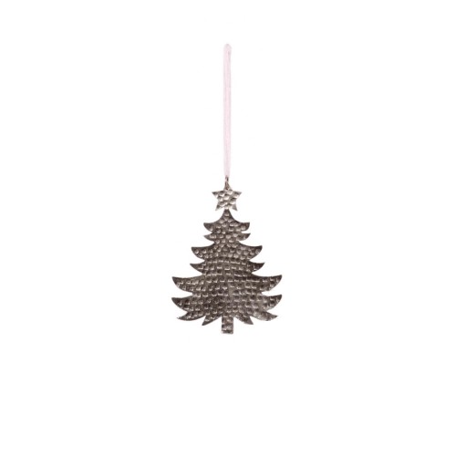 XMAS JOPHIE TREE ΚΡΕΜΑΣΤΟ ΔΕΝΤΡΟ ΑΛΟΥΜΙΝΙΟ ΝΙΚΕΛ 7x0 1xH10cm c424967