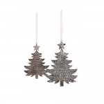 XMAS JOPHIE TREE ΚΡΕΜΑΣΤΟ ΔΕΝΤΡΟ ΑΛΟΥΜΙΝΙΟ ΝΙΚΕΛ 7x0 1xH10cm c424967