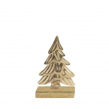 XMAS HARK ΔΕΝΤΡΟ ΑΛΟΥΜΙΝΙΟ ΞΥΛΟ MANGO ΧΡΥΣΟ 14x6xH22 5cm c424990 XMAS HARK ΔΕΝΤΡΟ ΑΛΟΥΜΙΝΙΟ ΞΥΛΟ MANGO ΧΡΥΣΟ 14x6xH22 5cm c424990