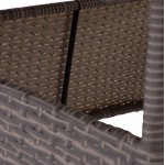 ΤΡΑΠΕΖΙ ΜΕΤΑΛΛΙΚΟ MILITARY RATTAN ΓΚΡΙ HM5141 31 120x70x75Υ εκ c425139