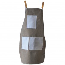 Ποδιά Καφέ 67x69cm 85 βαμβάκι 15 polyester με 3 τσέπες amp τιράντες Dafne Design c425225 Ποδιά Καφέ 67x69cm 85 βαμβάκι 15 polyester με 3 τσέπες amp τιράντες Dafne Design c425225