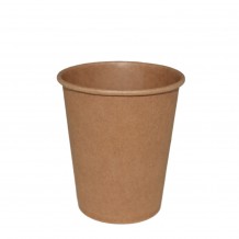 Ποτήρι Ζεστών Χάρτινο 12oz Kraft Σετ 100 c425401
