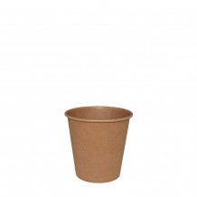 Ποτήρι Ζεστών Χάρτινο 4oz Kraft Σετ 200 c425403