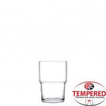 Γυάλινο Ποτήρι Χαμηλό 20cl Φ6 5x9 2cm tempered HILL PASABAHCE Σετ 6 c425430