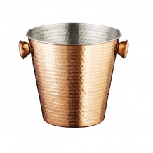 Σαμπανιέρα INOX σε χρώμα χαλκού copper σφυρήλατη φ23 5xΥ21 5cm Leone c425703 Σαμπανιέρα INOX σε χρώμα χαλκού copper σφυρήλατη φ23 5xΥ21 5cm Leone c425703