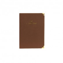 Κατάλογος MENU A5 CLASSIC για Εστιατόρια cafe 18x25cm, καφέ c42586 Κατάλογος MENU A5 CLASSIC για Εστιατόρια cafe 18x25cm, καφέ c42586