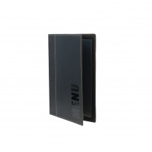 Κατάλογος MENU TRENDY A5 για Εστιατόρια / cafe 18x25cm, μαύρος c42650 Κατάλογος MENU TRENDY A5 για Εστιατόρια / cafe 18x25cm, μαύρος c42650