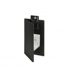 Θήκη λογαριασμού TRENDY για Εστιατόρια cafe 13x23cm, μαύρη c42701