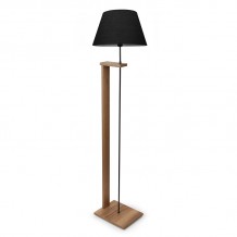 Φωτιστικό δαπέδου PWL 1081 pakoworld Ε27 μαύρο καρυδί Φ38x150εκ c427716 Φωτιστικό δαπέδου PWL 1081 pakoworld Ε27 μαύρο καρυδί Φ38x150εκ c427716