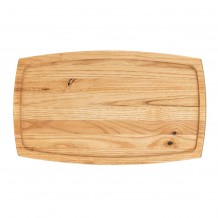 Ξύλινο πλατό οβάλ με λούκι ξύλο Καστανιάς 38x22cm c427924 Ξύλινο πλατό οβάλ με λούκι ξύλο Καστανιάς 38x22cm c427924