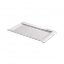 Πιατο μελαμίνης υπερυψωμένο 33x20x2 5cm Leone c427945