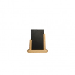 Επιτραπέζια Σήμανση-Πίνακας 5x16x17cm A6 ανοιχτό, ξύλου, SECURIT c42816
