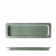 Δοχείο γαστρονομίας πορσελάνης GN2 4 53x16cm 2 5cm Rain forest G BENEDIKT c428202