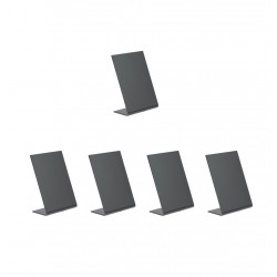 Σετ 5 τεμ Επιτραπέζιες σημάνσεις A7 σε σχήμα L, 10.4x7.32cm c42829