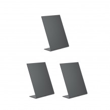 Σετ 3 τεμ Επιτραπέζιες σημάνσεις A6 σε σχήμα L, 7.32x14.7cm c42833 Σετ 3 τεμ Επιτραπέζιες σημάνσεις A6 σε σχήμα L, 7.32x14.7cm c42833