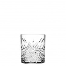 Γυάλινο Ποτήρι Σκαλιστό Χαμηλό 42cl φ8 9x10 6cm ύψος TIMELESS PASABAHCE Σετ 12 c428367