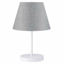 ΦΩΤΙΣΤΙΚΟ ΕΠΙΤΡΑΠΕΖΙΟ E27 HM7603 01 ΛΕΥΚΟ ΓΚΡΙ c428496