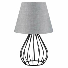 ΦΩΤΙΣΤΙΚΟ ΕΠΙΤΡΑΠΕΖΙΟ ΜΕΤΑΛΛΙΚΟ ΜΑΥΡΟ ΑΣΗΜΙ HM7604 02 c428498