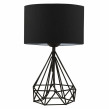 ΦΩΤΙΣΤΙΚΟ ΕΠΙΤΡΑΠΕΖΙΟ ΜΕΤΑΛΛΙΚΟ ΜΑΥΡΟ E27 HM7605 01 c428499