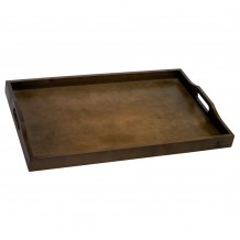 Δίσκος ξύλινος δωματίου 60x40cm Καρυδιά Matfer c428706