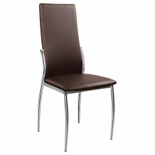 ΚΑΡΕΚΛΑ ΚΟΥΖΙΝΑΣ KIM HM0080 05 ΚΑΦΕ PU ΜΕ ΜΕΤΑΛΛΙΚΟ ΣΚΕΛΕΤΟ K D 45X55X99 εκ SET 4τμχ c428789