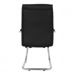 ΠΟΛΥΘΡΟΝΑ ESTHER HM1045 11 ΜΑΥΡΟ PU ΜΕ ΒΑΣΗ ΧΡΩΜΙΟΥ 57x66 5x102 cm SET 2τμχ c428888