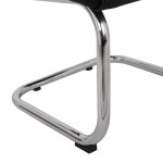 ΠΟΛΥΘΡΟΝΑ ESTHER HM1045 11 ΜΑΥΡΟ PU ΜΕ ΒΑΣΗ ΧΡΩΜΙΟΥ 57x66 5x102 cm SET 2τμχ c428888