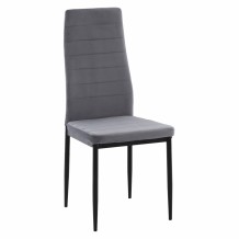 ΚΑΡΕΚΛΑ ΜΕΤΑΛΛΙΚΗ LADY HM0037 31 ΓΚΡΙ ΒΕΛΟΥΔΟ ME ΜΕΤΑΛΛΙΚΟ ΣΚΕΛΕΤΟ K D SET 4τμχ c429133