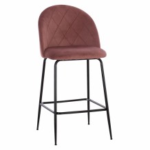 ΣΚΑΜΠΟ ODELL ΜΕΣΑΙΟΥ ΥΨΟΥΣ HM8732 12 ΜΕ ΜΕΤΑΛΛΙΚΑ ΠΟΔΙΑ ΒΕΛΟΥΔΟ ΣΑΠΙΟ ΜΗΛΟ 45x53x98 εκ SET 2τμχ c429147